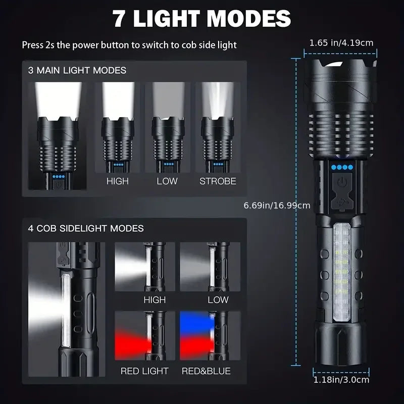 FLASHFORCE TACTICAL FLASHLIGHT - Buy One, Get One FREE!