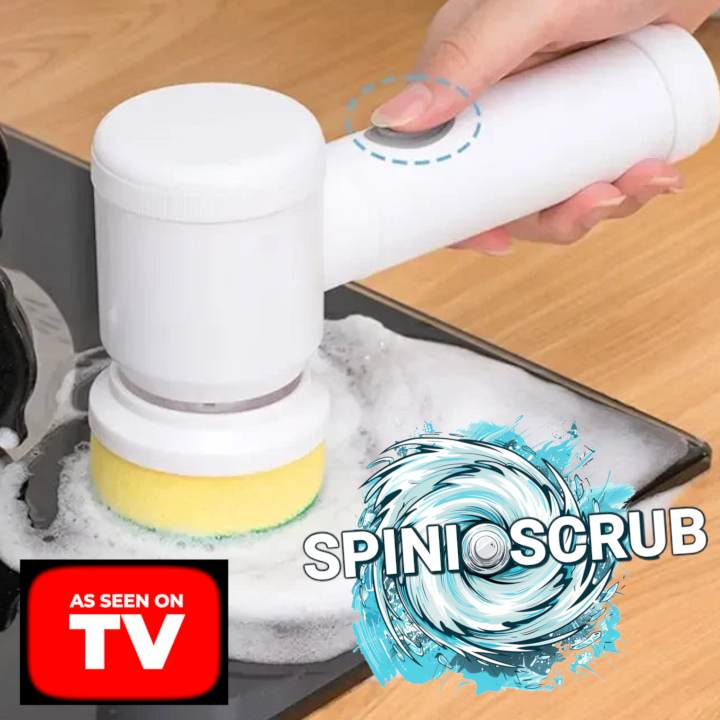 SPINI-SCRUB - THE ULTIMATE SPINNING SCRUB BRUSH!